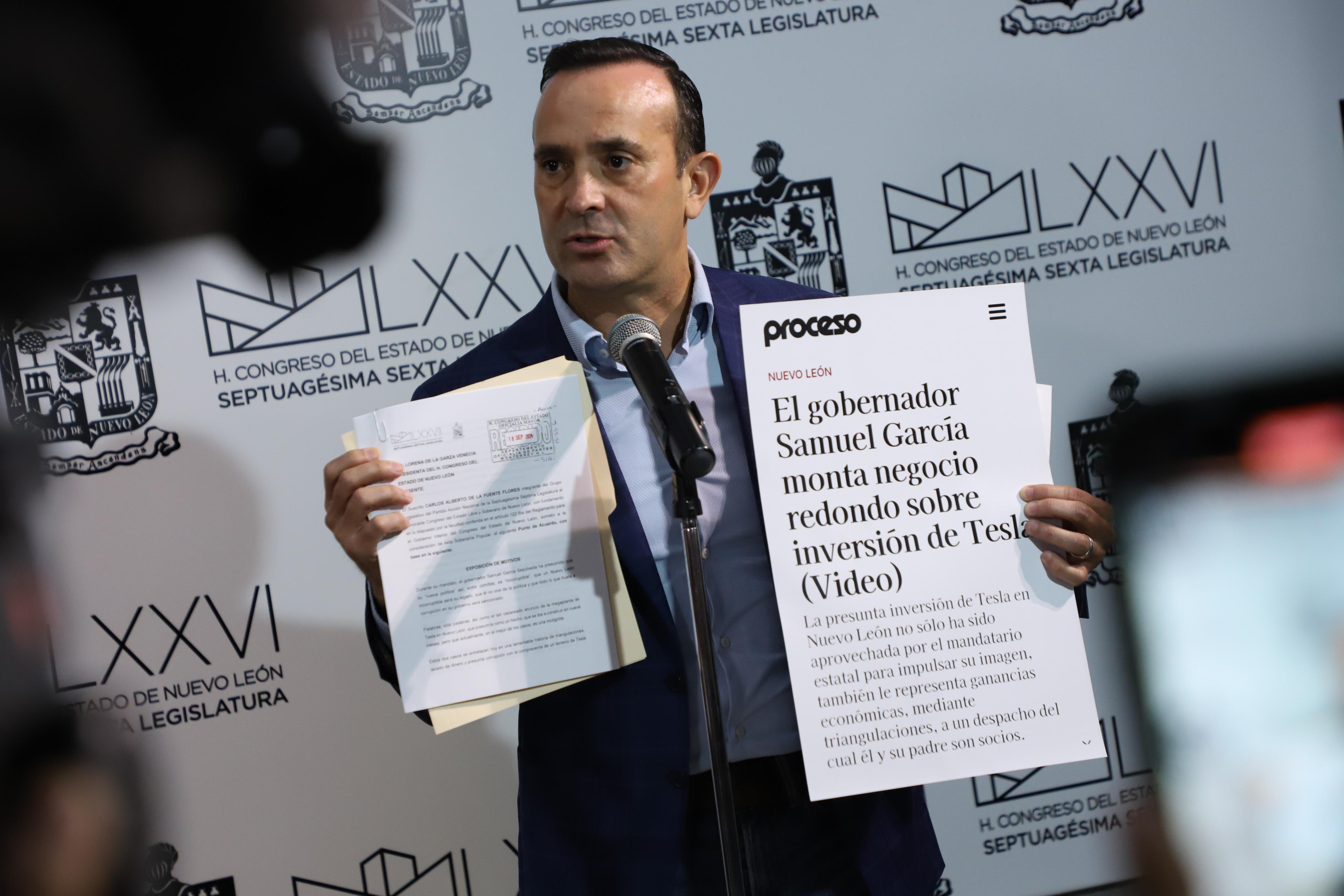 SOLICITA PAN NUEVA INVESTIGACIÓN CONTRA GOBERNADOR POR DESVÍO DE RECURSOS