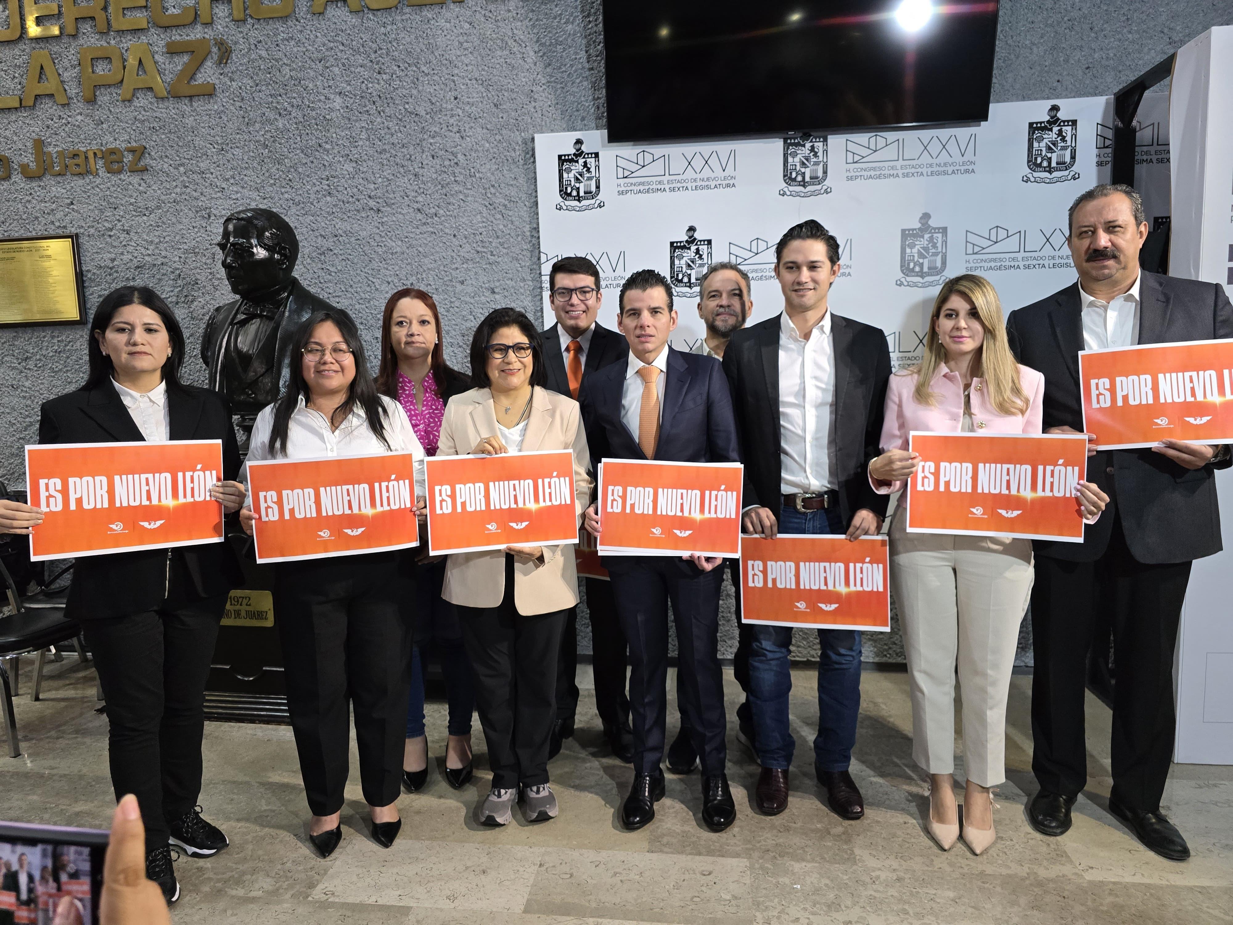 MC sesiona en Congreso bajo protesta